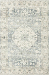 Loloi Rosette Ros-07 Denim/Fog Rugs - main flat