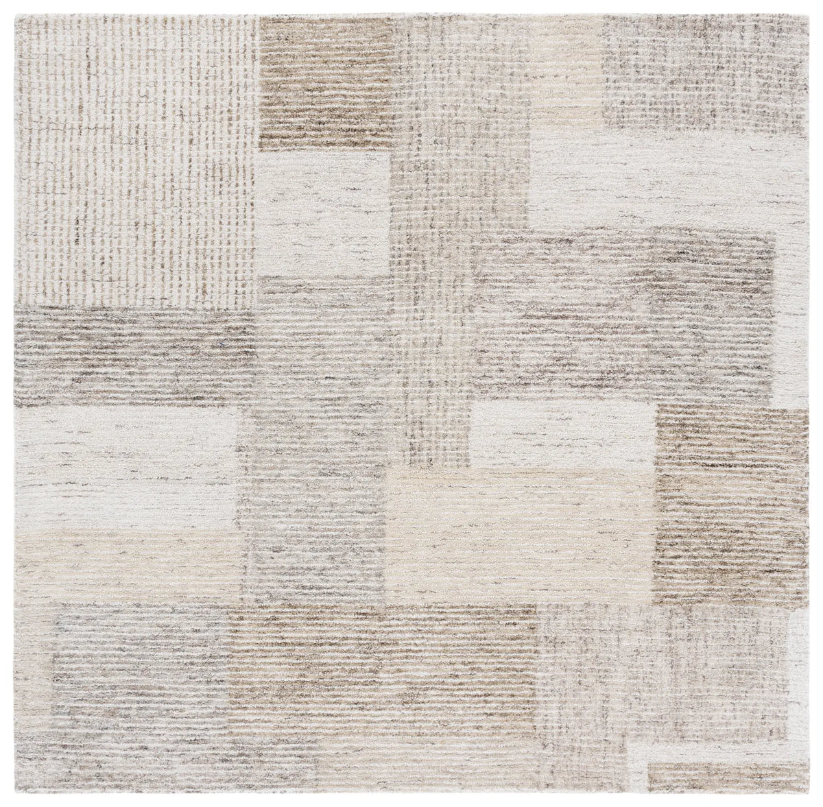 Safavieh Ebony 6'-0" x 6'-0" Rug in Ivory / Beige