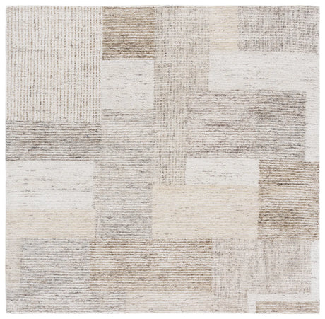 Safavieh Ebony 6'-0" x 6'-0" Rug in Ivory / Beige