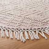 Safavieh Natura 6'-0" x 6'-0" Rug in Ivory / Pink