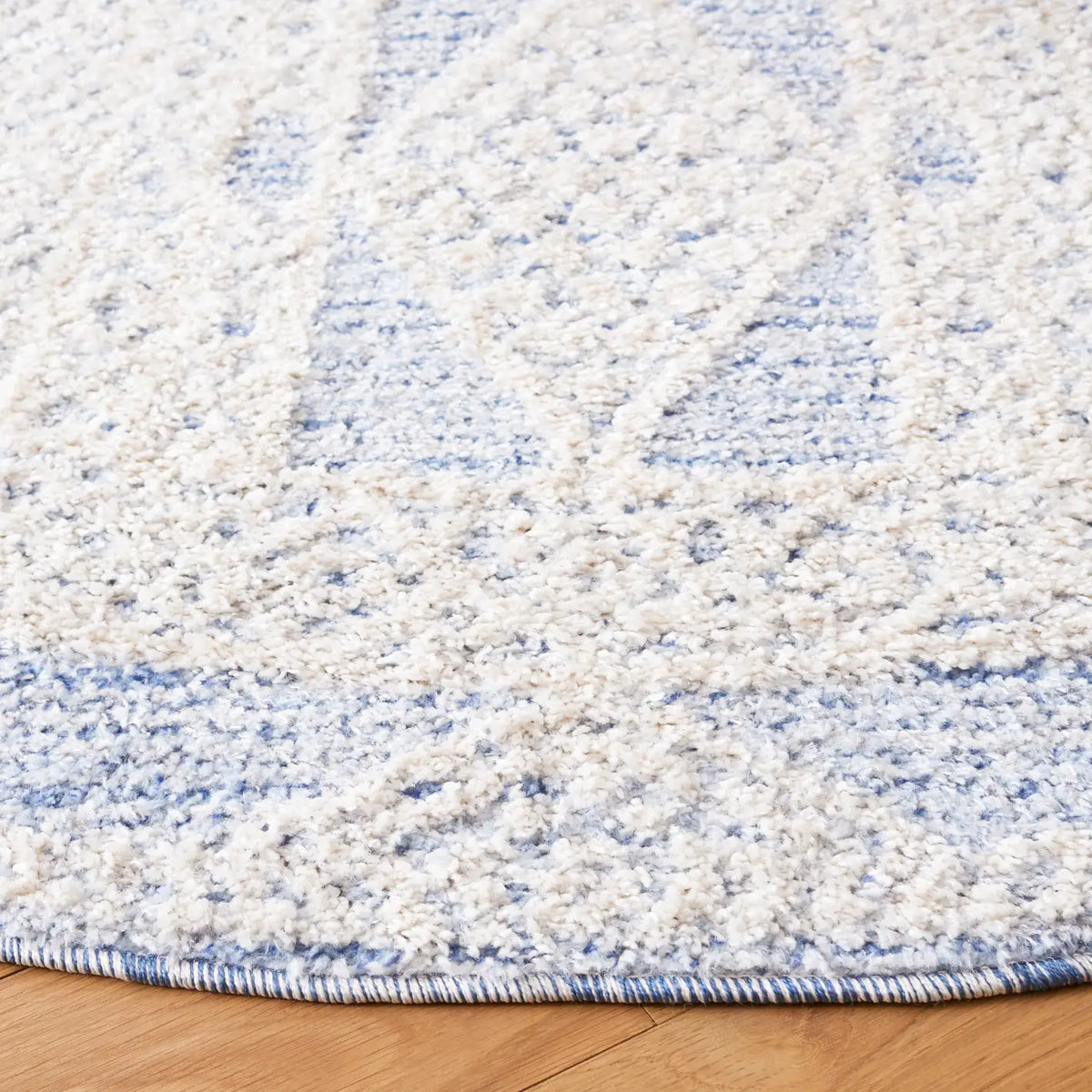 Safavieh Chapel 6'-7" x 6'-7" Rug in Blue / Ivory