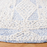 Safavieh Chapel 6'-7" x 6'-7" Rug in Blue / Ivory
