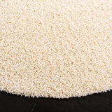 Safavieh Sga-Athens Shag 6'-7" x 6'-7" Rug in Ivory