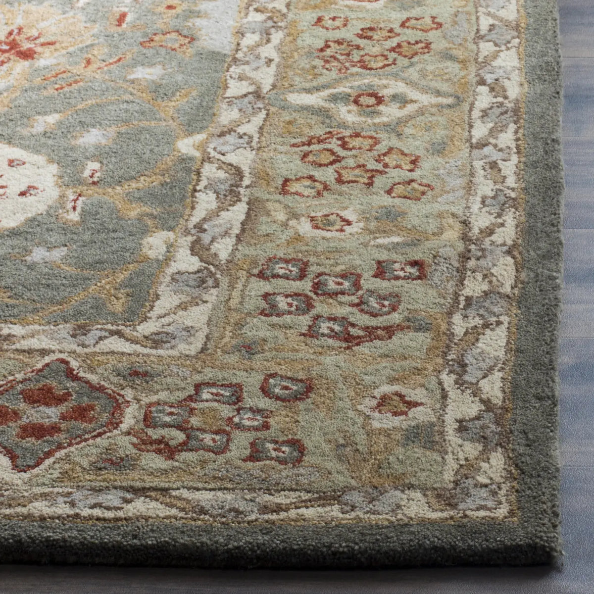 Safavieh Anatolia 6'-0" x 9'-0" Rug in Brown / Ivory