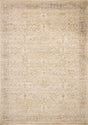 Chris Loves Julia x Loloi Palma PLM-10 Wheat / Bark Rug - main flat
