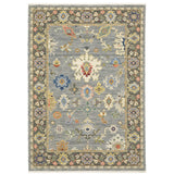 Oriental Weavers Lucca 846D1 Blue/ Multi Rug - main flat