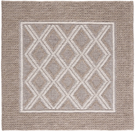 Safavieh Vermont 6'-0" x 6'-0" Rug in Beige / Ivory