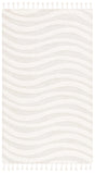 Safavieh Casablanca 4'-0" x 6'-0" Rug in Ivory / Light Grey