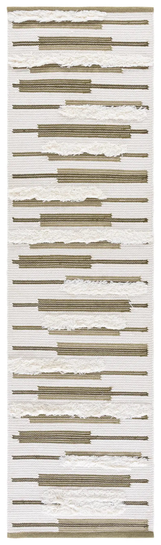 Safavieh Kenya 2'-3" x 8'-0" Rug in Olive / Ivory