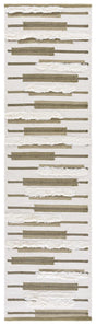 Safavieh Kenya 2'-3" x 8'-0" Rug in Olive / Ivory