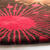 Safavieh Soho 6'-0" x 6'-0" Rug in Brown / Multi