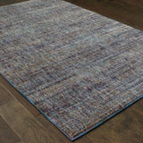Oriental Weavers Sphinx Atlas 8033F Purple/Grey Rugs - angle detail