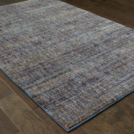 Oriental Weavers Sphinx Atlas 8033F Purple/Grey Rugs - angle detail