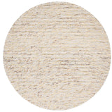 Safavieh Vermont 6'-0" x 6'-0" Rug in Ivory / Silver