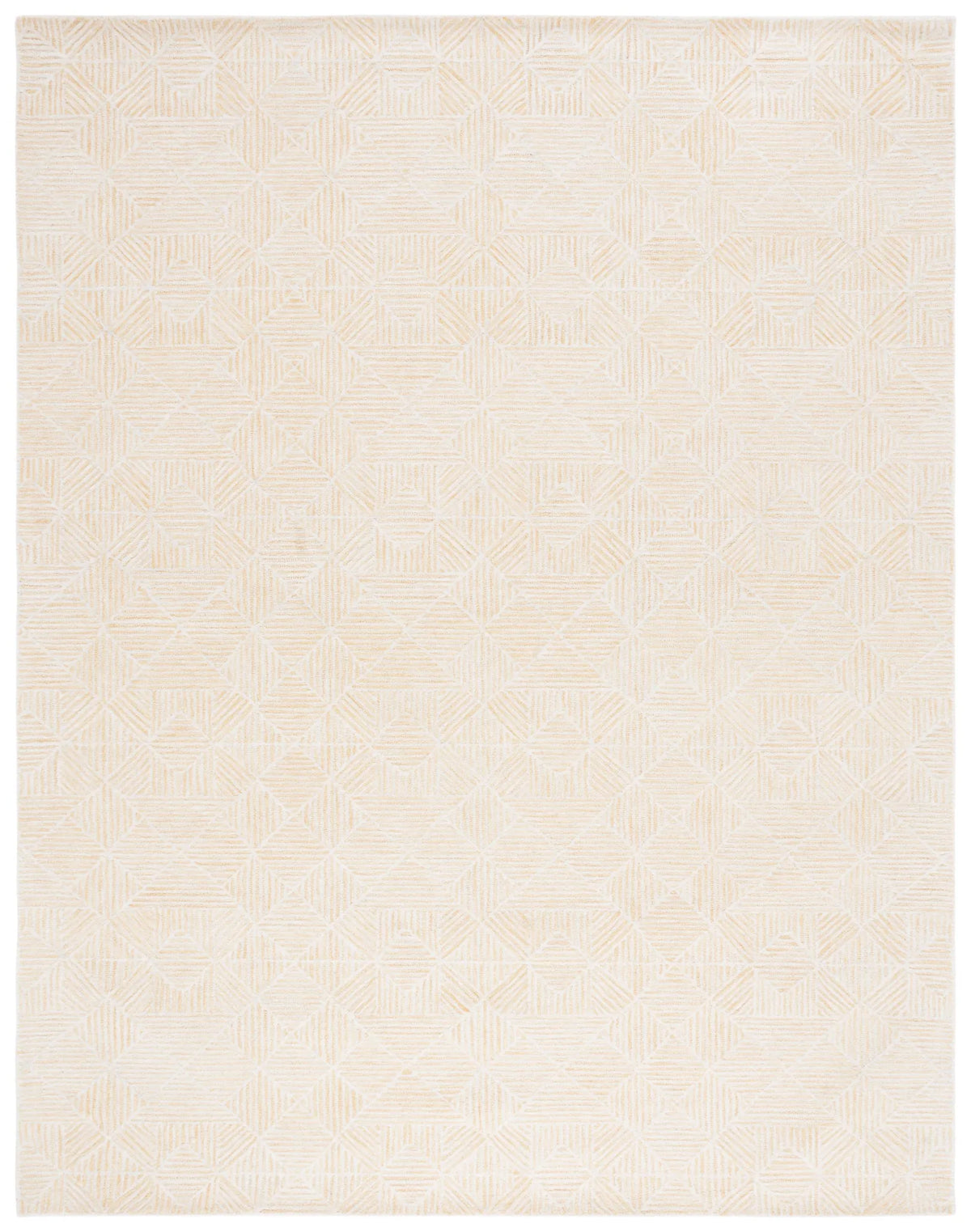 Safavieh Abstract 10'-0" x 14'-0" Rug in Gold / Ivory