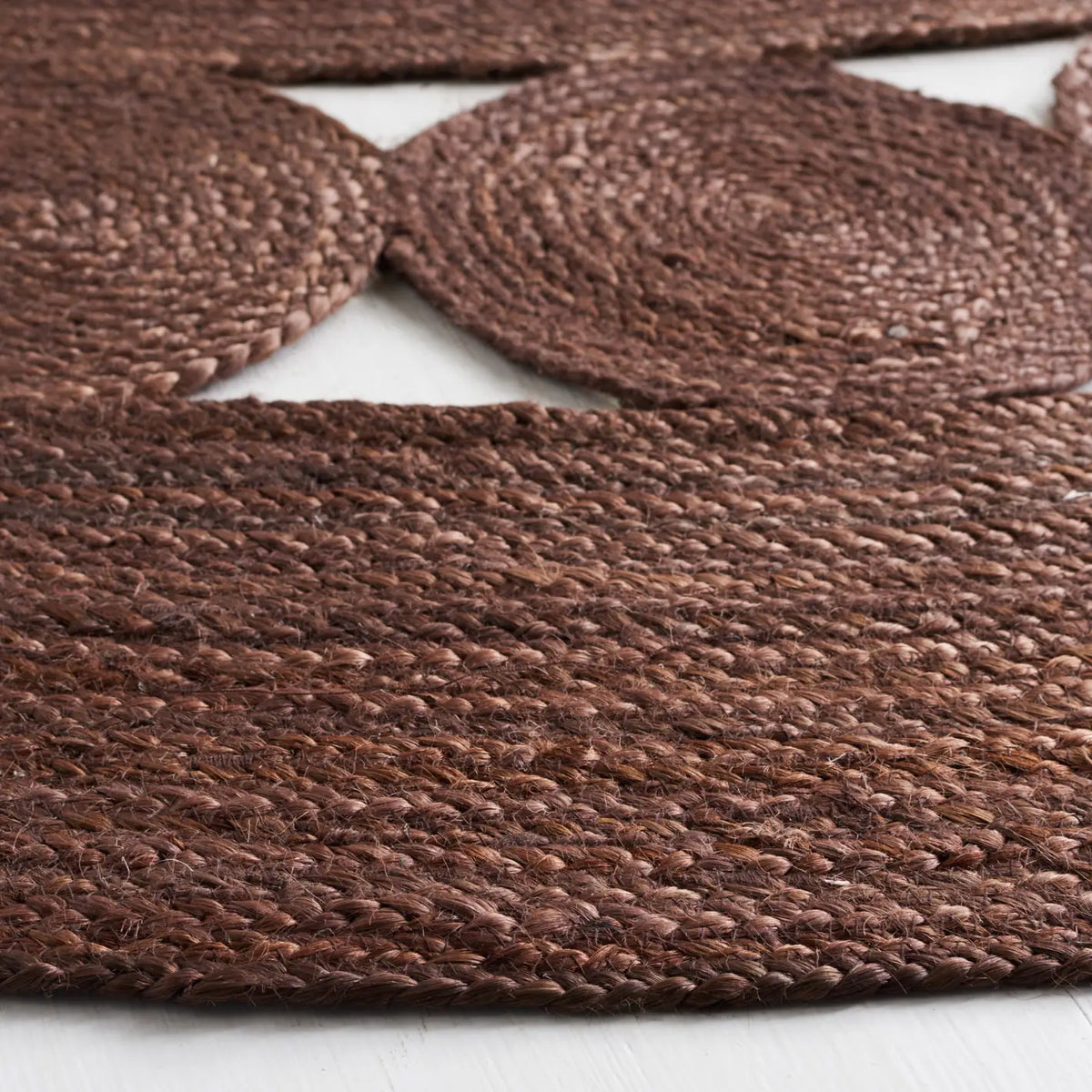 Safavieh Natural Fiber 7'-0" x 7'-0" Rug in Brown