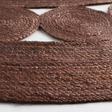 Safavieh Natural Fiber 7'-0" x 7'-0" Rug in Brown