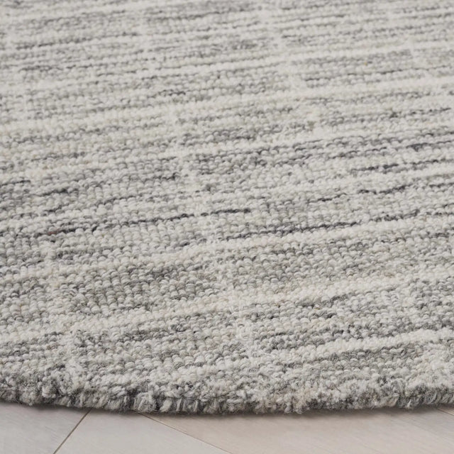 Safavieh Ebony 6'-0" x 6'-0" Rug in Grey / Ivory