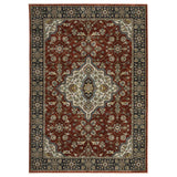 Oriental Weavers Sphinx Aberdeen 4151R Red/ Blue Rugs - main flat