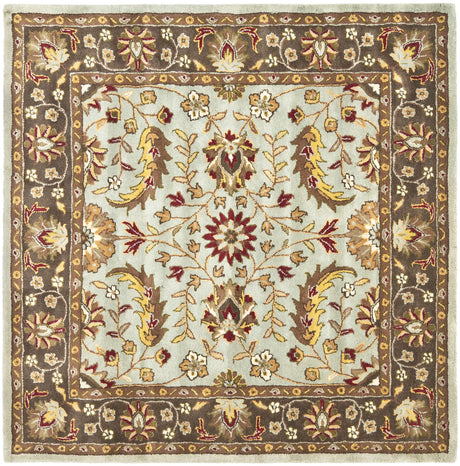 Safavieh Heritage 6'-0" x 6'-0" Rug in Blue / Brown