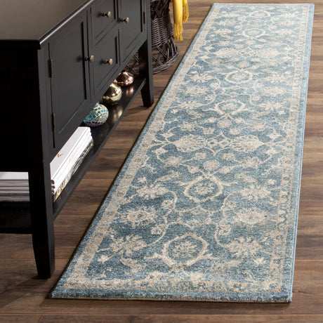 Safavieh Sofia 2'-2" x 10'-0" Rug in Blue / Beige
