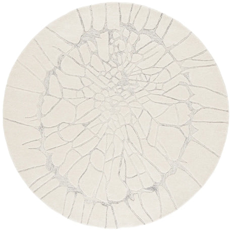 Safavieh Mykonos 6'-0" x 6'-0" Rug in Ivory / Silver