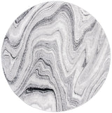 Safavieh Amelia 6'-7" x 6'-7" Rug in Light Grey / Ivory