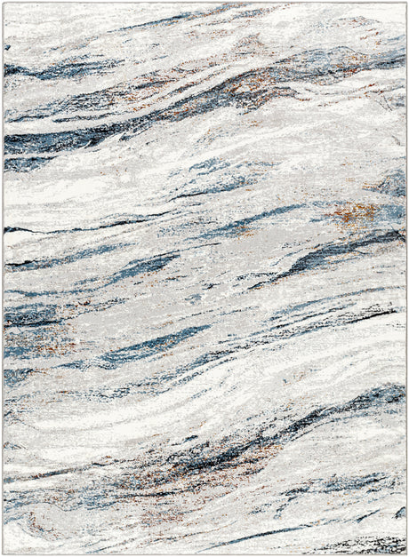 Surya Allegro Plus Agp-2308 Ivory, Medium Gray, Navy, Black, Rust, Amber Rug.