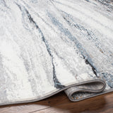 Surya Allegro Plus Agp-2308 Ivory, Medium Gray, Navy, Black, Rust, Amber Rug.