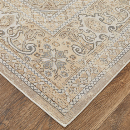 Feizy Celene Cel39Kxf Brown/Ivory/Tan Area Rug