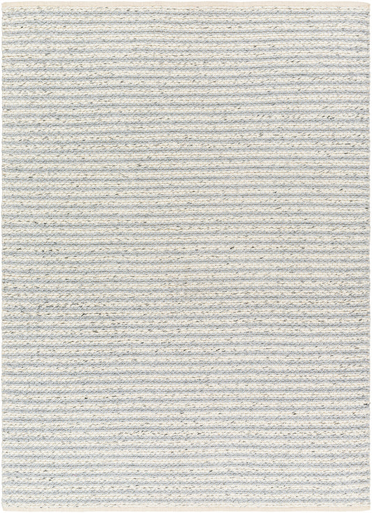 Surya Ahlat Aht-2303 Light Silver, Light Grey, Slate, Off-White, Ash Area Rug