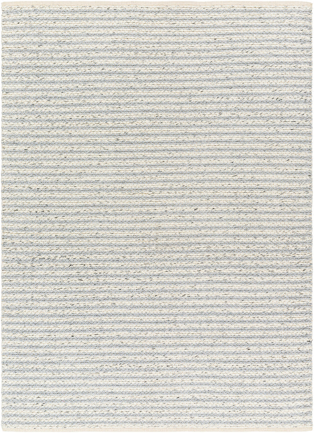 Surya Ahlat Aht-2303 Light Silver, Light Grey, Slate, Off-White, Ash Rug.