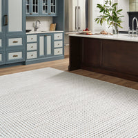 Surya Ariel Ail-2301 Off-White, Light Grey, Ash, Khaki Area Rug