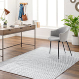 Surya Ariel Ail-2302 Light Silver, Metallic - Silver Rug.