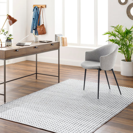 Surya Ariel Ail-2302 Light Silver, Metallic - Silver Rug.