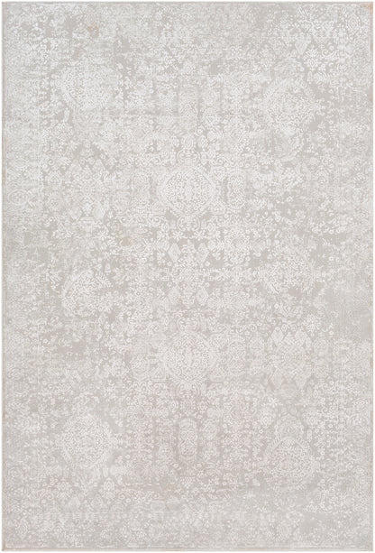 Surya Aisha Ais-2306 Light Gray, White Rugs