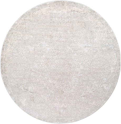 Surya Aisha Ais-2307 Light Gray, White Rugs.