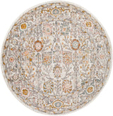 Surya Ankara Akr-2332 Dusty Pink, Off-White, Sky Blue, Light Gray, Charcoal, Mustard Rug.