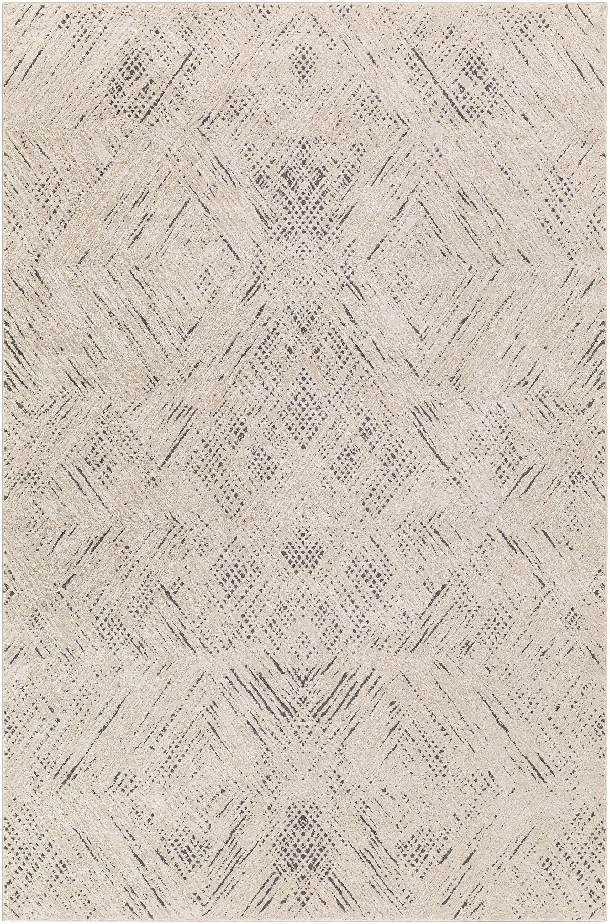 Surya Alder Ald-2313 Taupe, Ivory, Black Area Rug