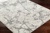 Surya Alder Ald-2314 Ivory, Taupe, Tan, Gray, Charcoal, Light Slate Rug.