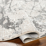Surya Alder Ald-2314 Ivory, Taupe, Tan, Gray, Charcoal, Light Slate Rug.