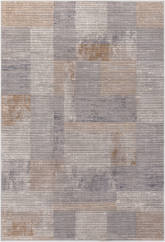 Surya Alamo Alo-2301 Charcoal, Tan, Off-White, Plum, Dusty Pink, Navy Area Rug