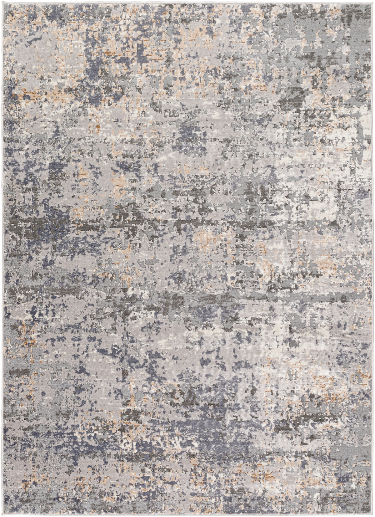 Surya Alamo Alo-2309 Off-White, Tan, Charcoal, Navy, Gray, Dusty Pink Rug.
