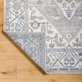 Surya Alamo Alo-2318 Black, Gray, Navy, Off-White Rug.