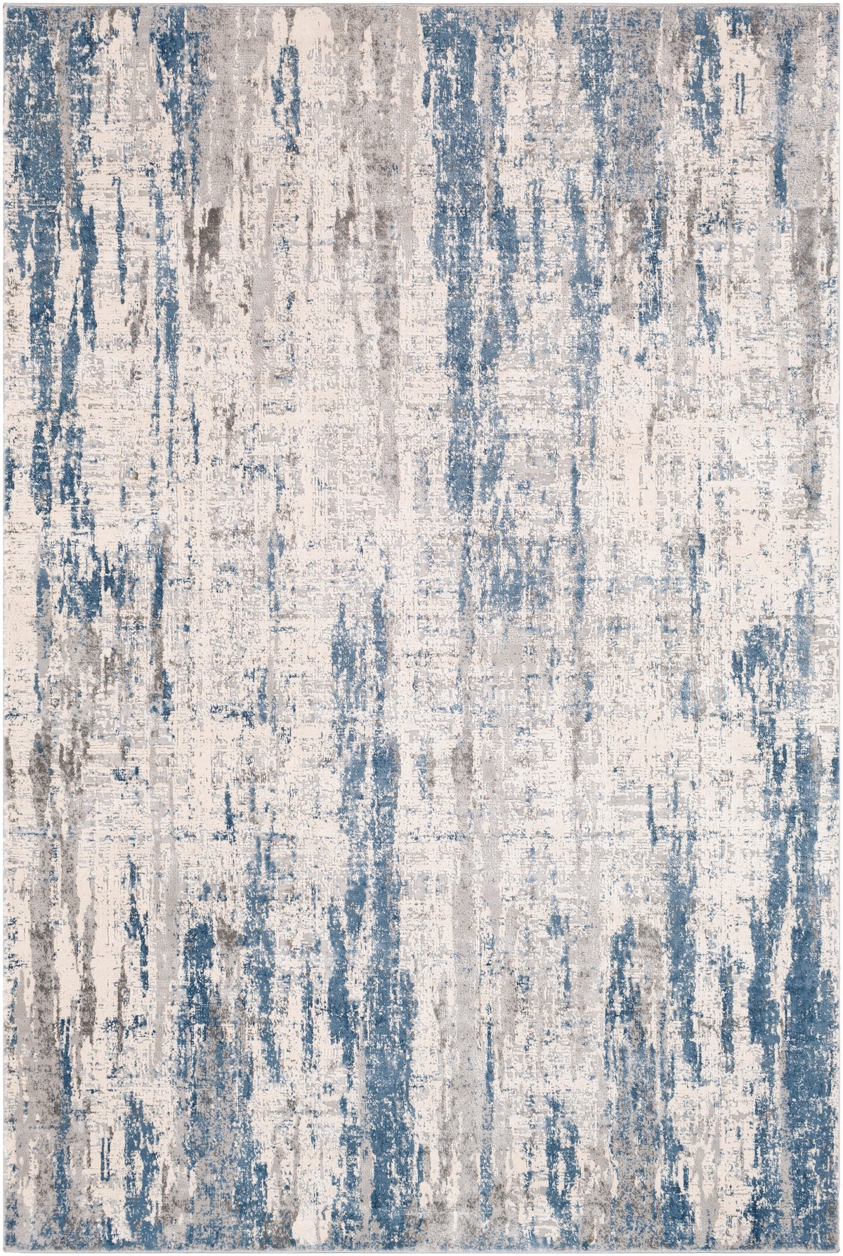 Surya Alpine Alp-2309 Denim, Charcoal, Medium Gray, White Rugs