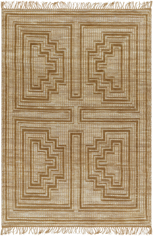 Surya Alex Alx-2302 Camel, Khaki, Brick, Clay, Pearl Area Rug