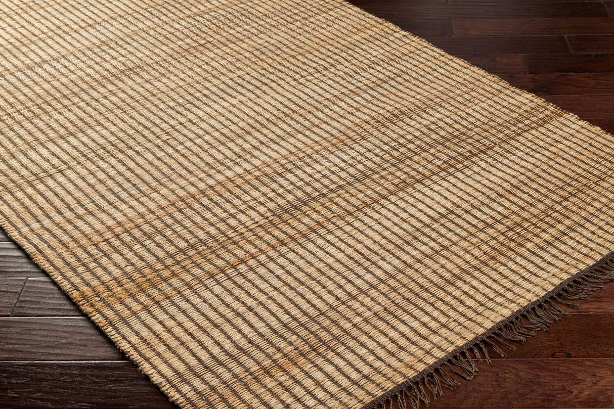 Surya Alex Alx-2306 Camel, Nickel, Eggplant, Khaki, Taupe, Clay Rug.