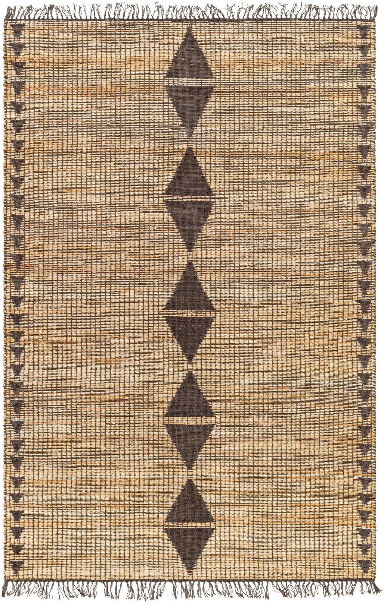 Surya Alex Alx-2308 Camel, Khaki, Grey, Nickel, Eggplant, Natural Area Rug