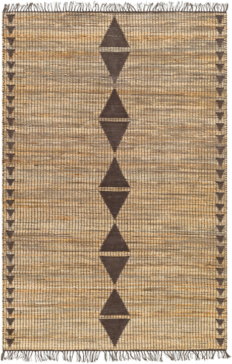 Surya Alex Alx-2308 Camel, Khaki, Grey, Nickel, Eggplant, Natural Rug.