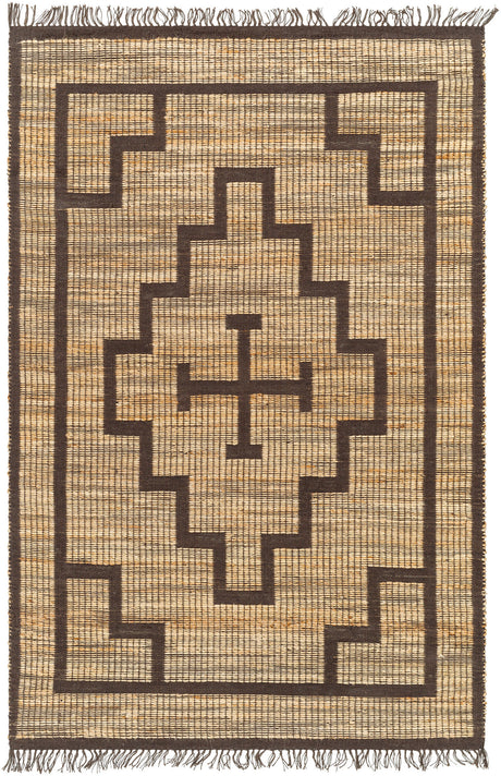 Surya Alex Alx-2309 Camel, Light Wood, Taupe, Nickel, Wheat, Eggplant Rug.